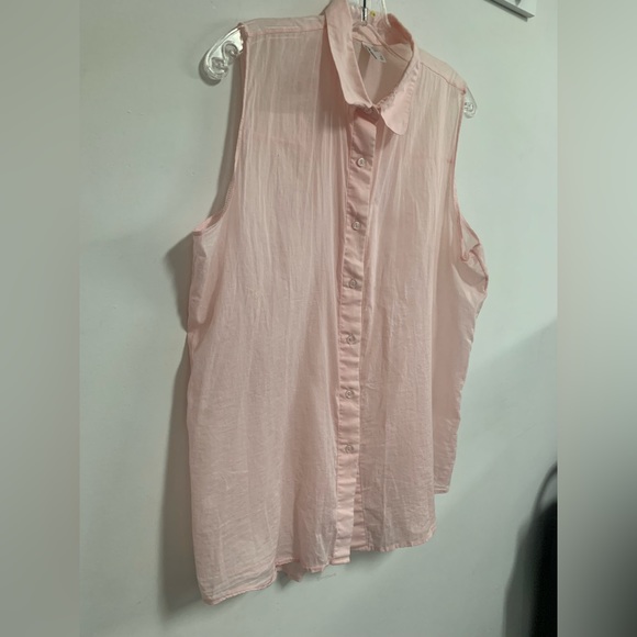 American Apparel Sheer Blouse - Picture 2 of 5